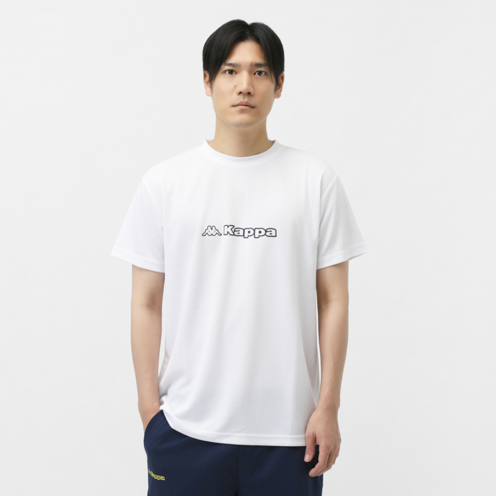 カッパ メンズ 半袖 機能 Tシャツ グラフィック半袖Tシャツ 215-323