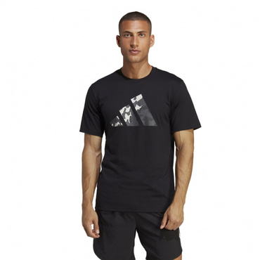 トレイン エッセンシャルズ シーズナル ロゴ トレーニング 半袖 Tシャツ