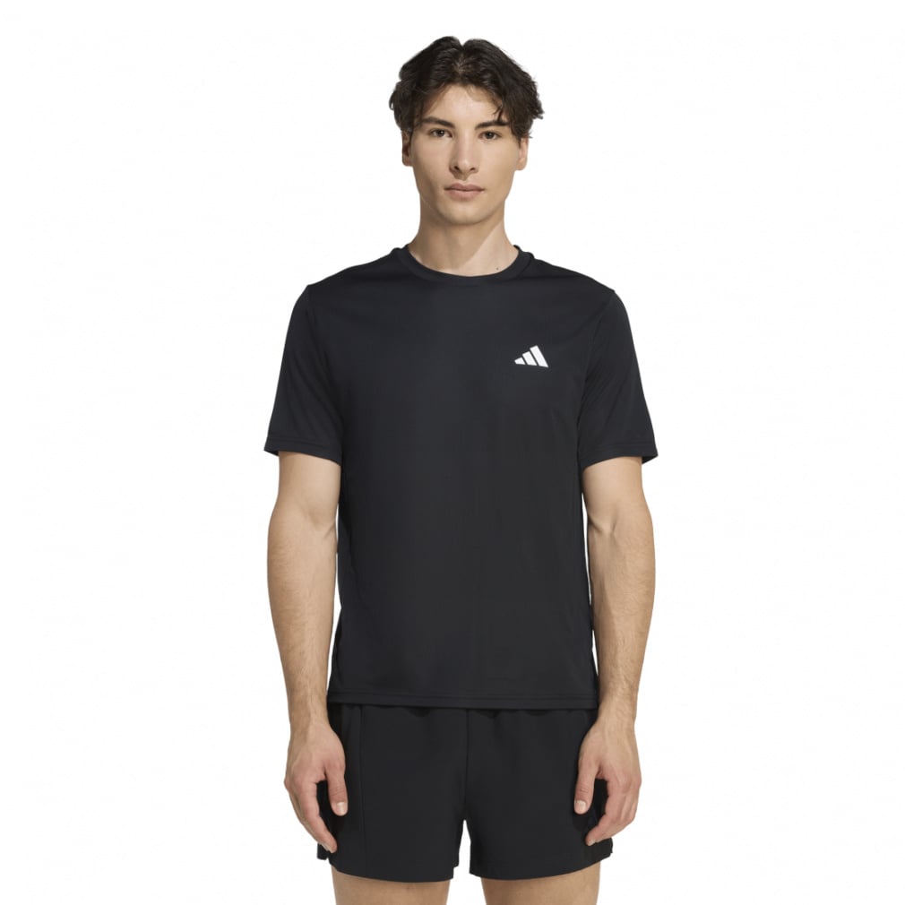 ワークアウト エッセンシャルズ ベース 半袖Tシャツ(ブラック-S)