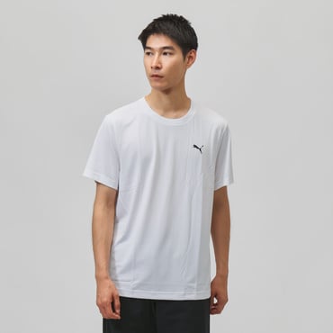ESS SMALL LOGO ポリ Tシャツ