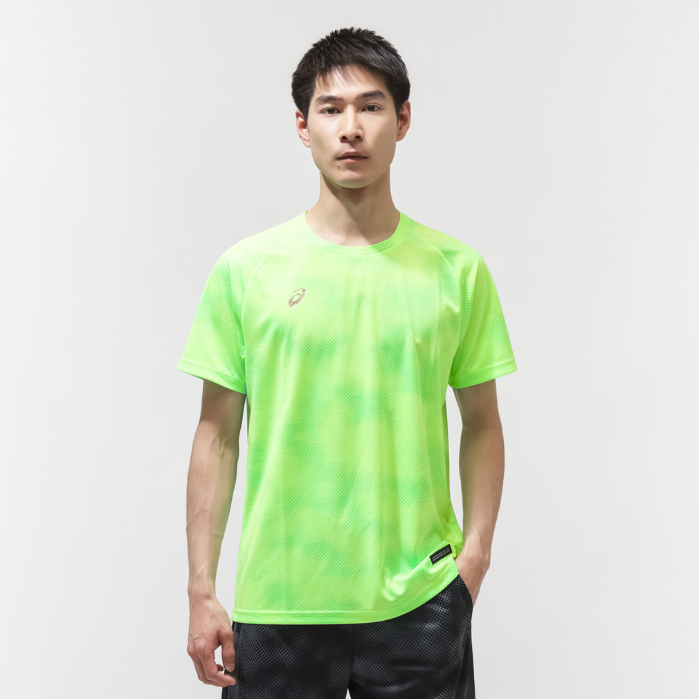 アシックス メンズ 半袖 機能 Tシャツ ドライグラフィックショート