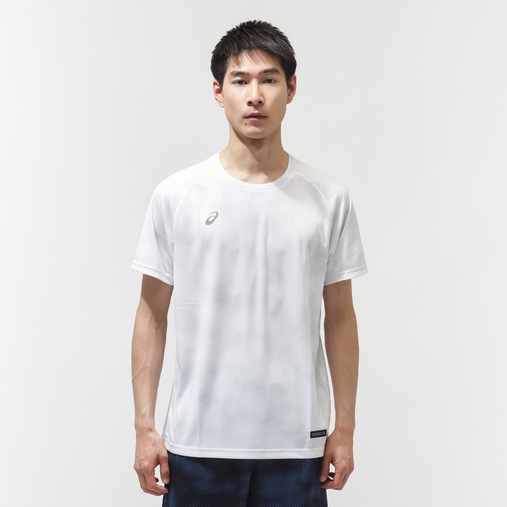 アシックス メンズ 半袖 機能 Tシャツ ドライグラフィックショート