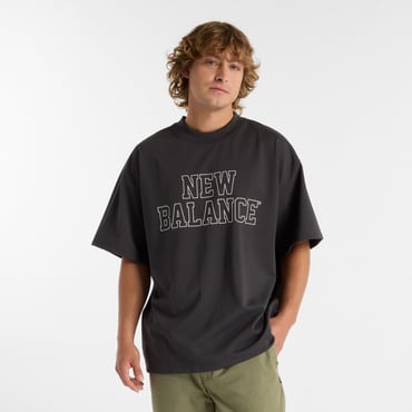 【大谷翔平選手着用モデル】 ショートスリーブTシャツ オーバーサイズズド(ブラック-S　メンズ)