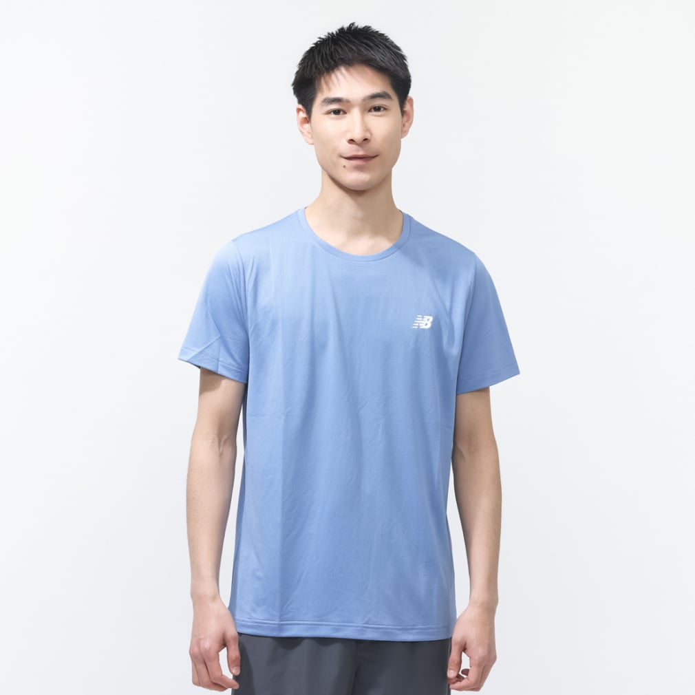 ニューバランス メンズ 半袖 機能 Tシャツ スポーツリニアTシャツ
