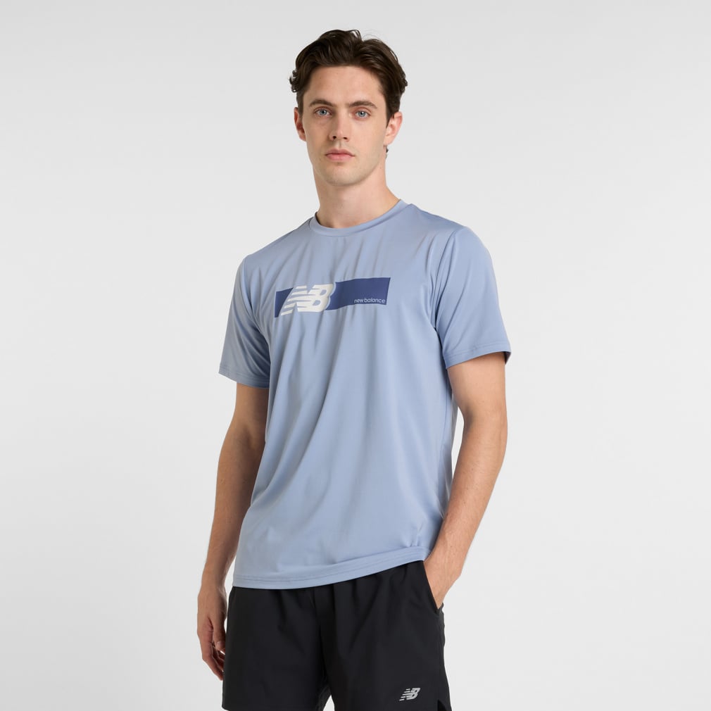 ニューバランス メンズ 半袖 機能 Tシャツ パフォーマンスショート