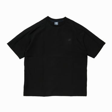 アルペン限定 リラックスショートスリーブTシャツ ウーブン(ブラック-S　メンズ)
