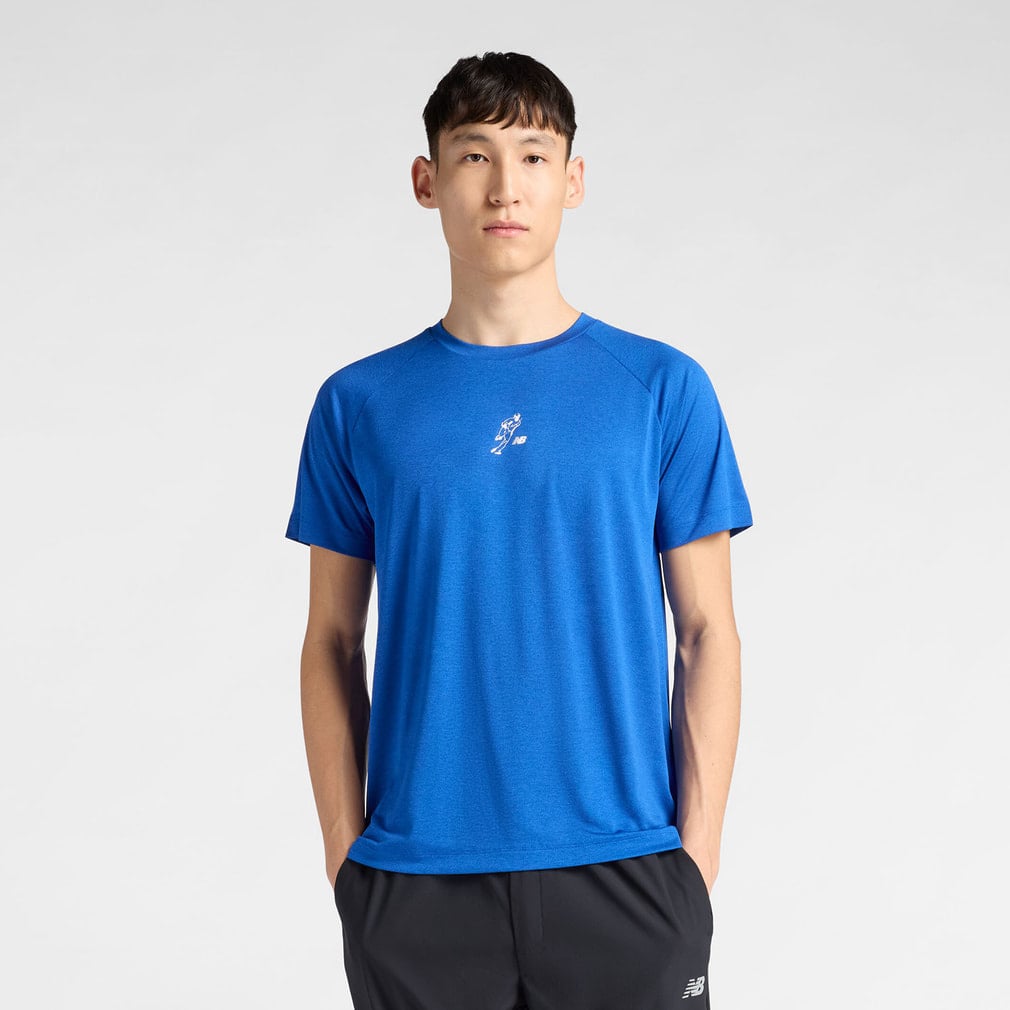 ニューバランス メンズ 半袖 機能 Tシャツ 大谷翔平トレーニング半袖T