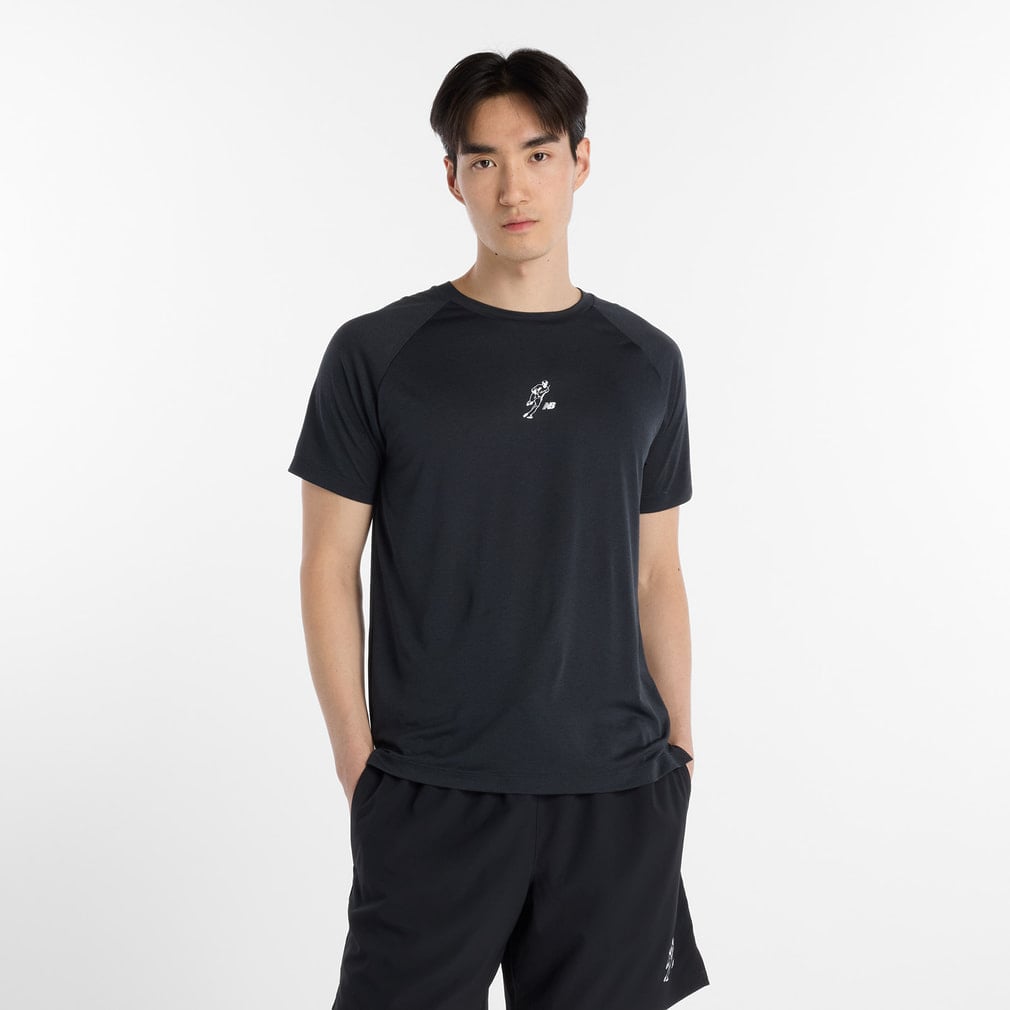 龍谷大平安　ウェア ニューバランス メンズ 半袖 機能 Tシャツ 大谷翔平トレーニング半袖T