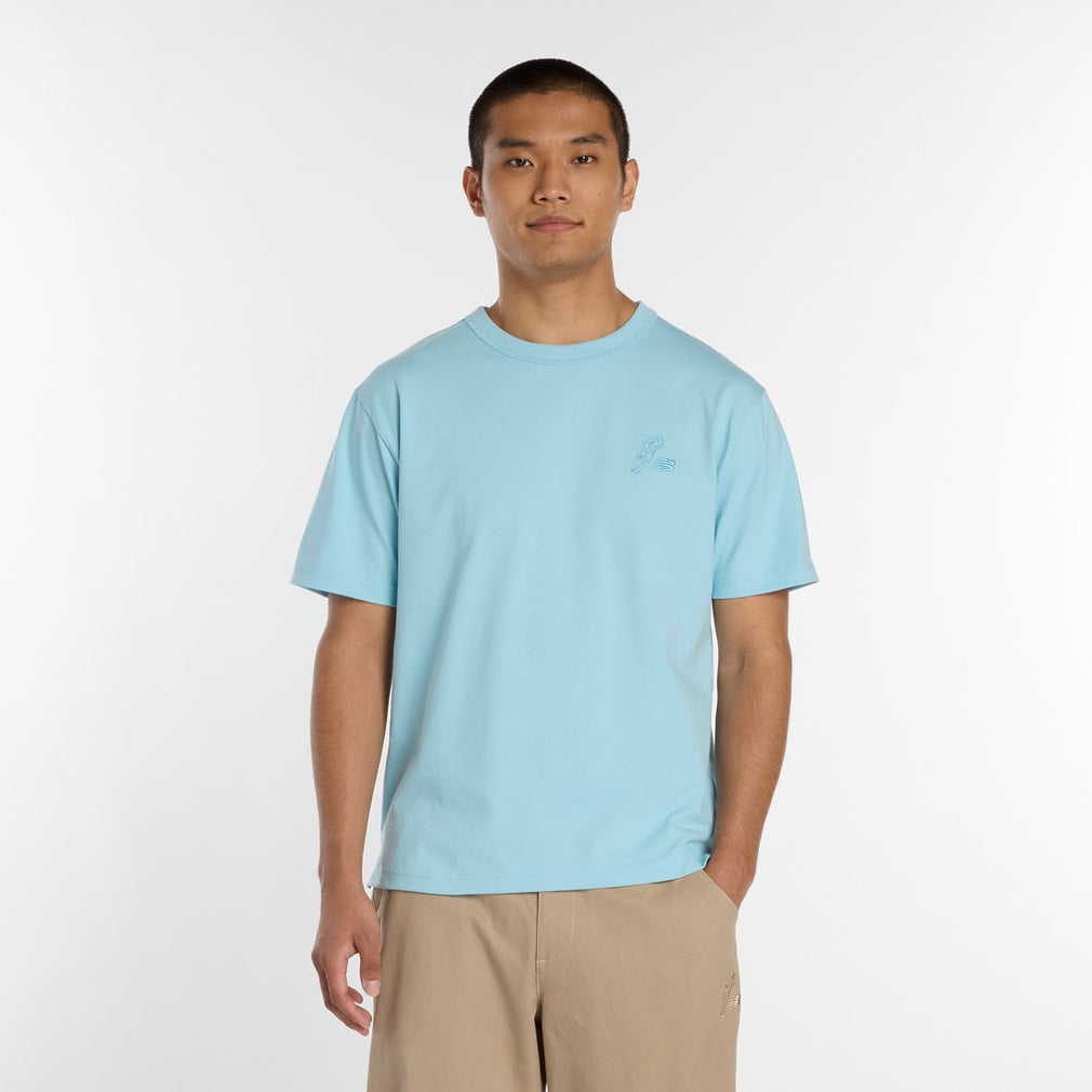 ニューバランス メンズ 半袖 機能 Tシャツ ヘビーオンス半袖Tシャツ