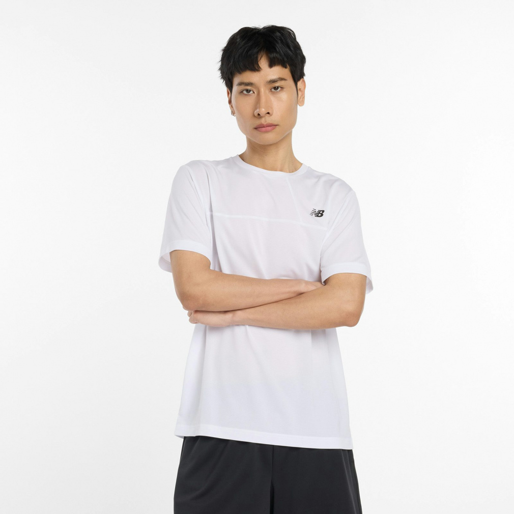 ニューバランス メンズ 半袖 機能 Tシャツ Block T-Shirt Sport Color