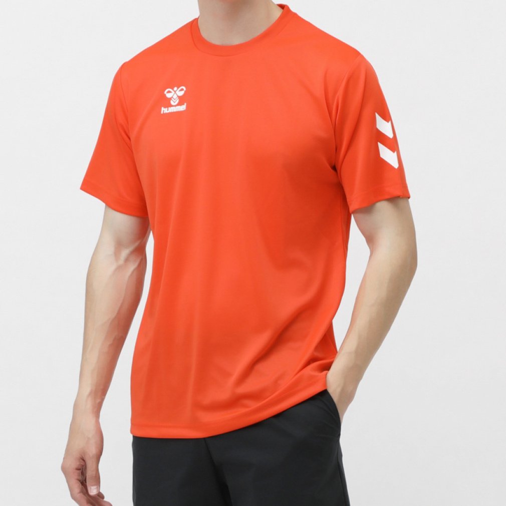 ヒュンメル メンズ 半袖 機能 Tシャツ ワンポイントTシャツ HAY2139