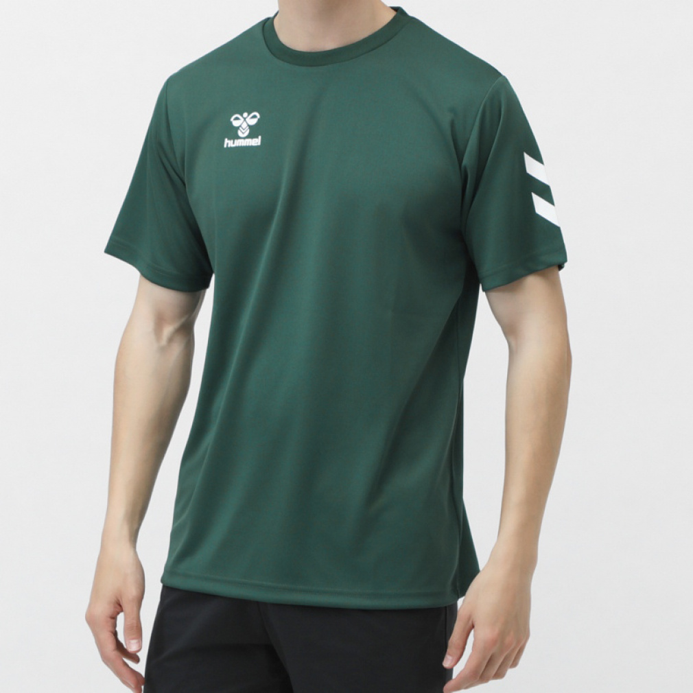 ヒュンメル メンズ 半袖 機能 Tシャツ ワンポイントTシャツ HAY2139