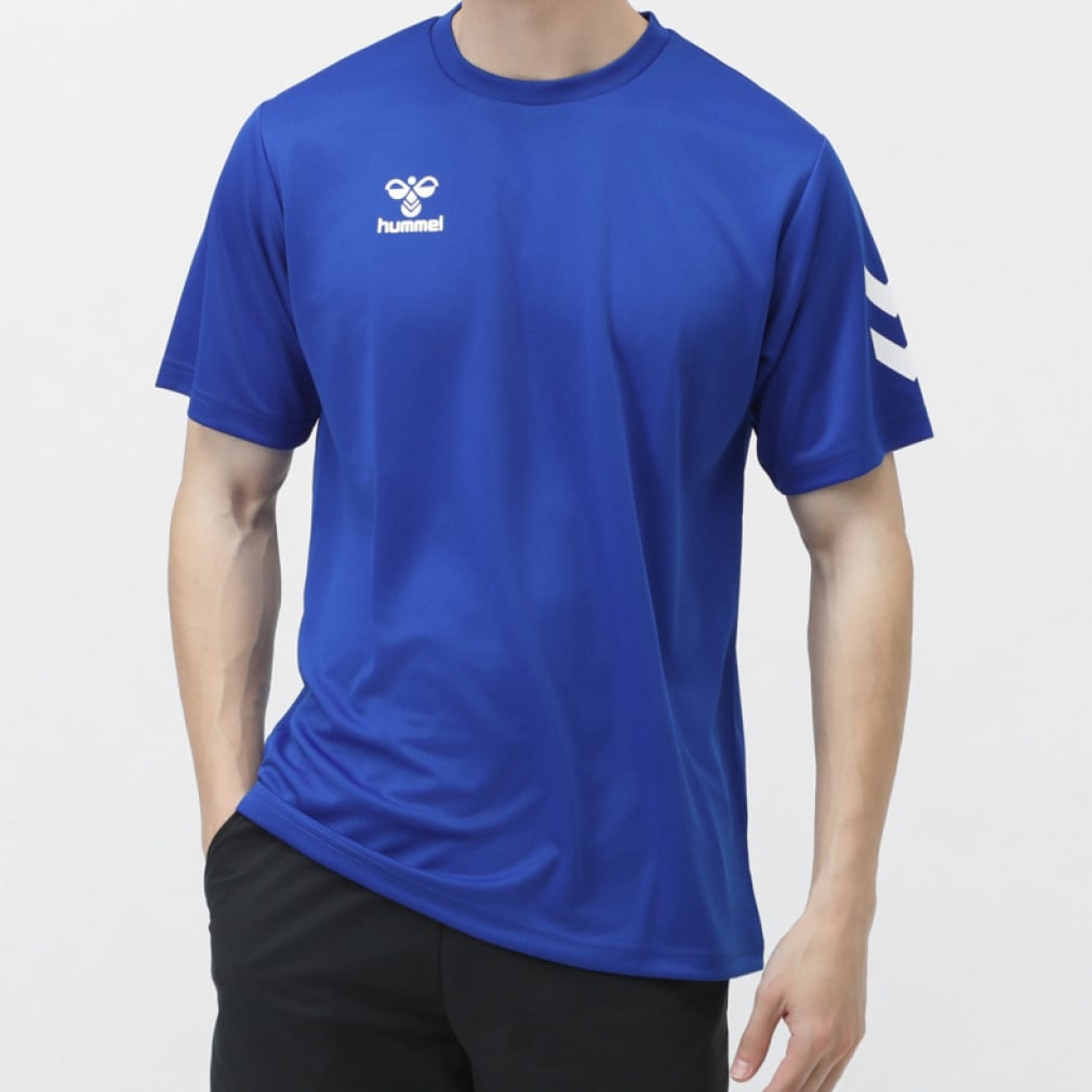 ヒュンメル メンズ 半袖 機能 Tシャツ ワンポイントTシャツ HAY2139