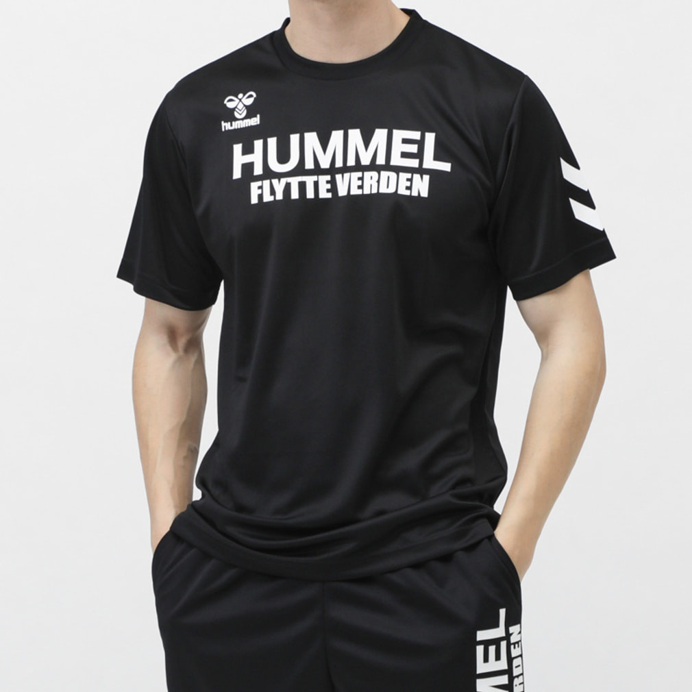 ヒュンメル メンズ 半袖 機能 Tシャツ グラフィックTシャツ HAY2139AP