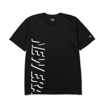 PA SS TECH TEE VERTICAL LOGO BLK