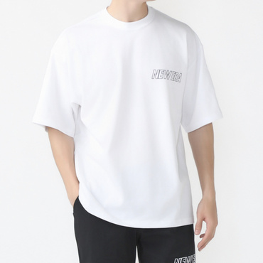 PA SS OS PF TEE LOGO WHI TRI