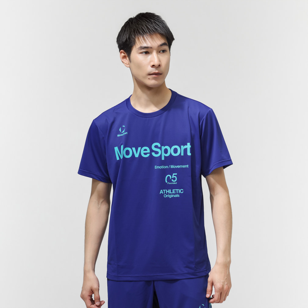 ムーブスポーツ メンズ 半袖 機能 Tシャツ クーリスト半袖シャツ