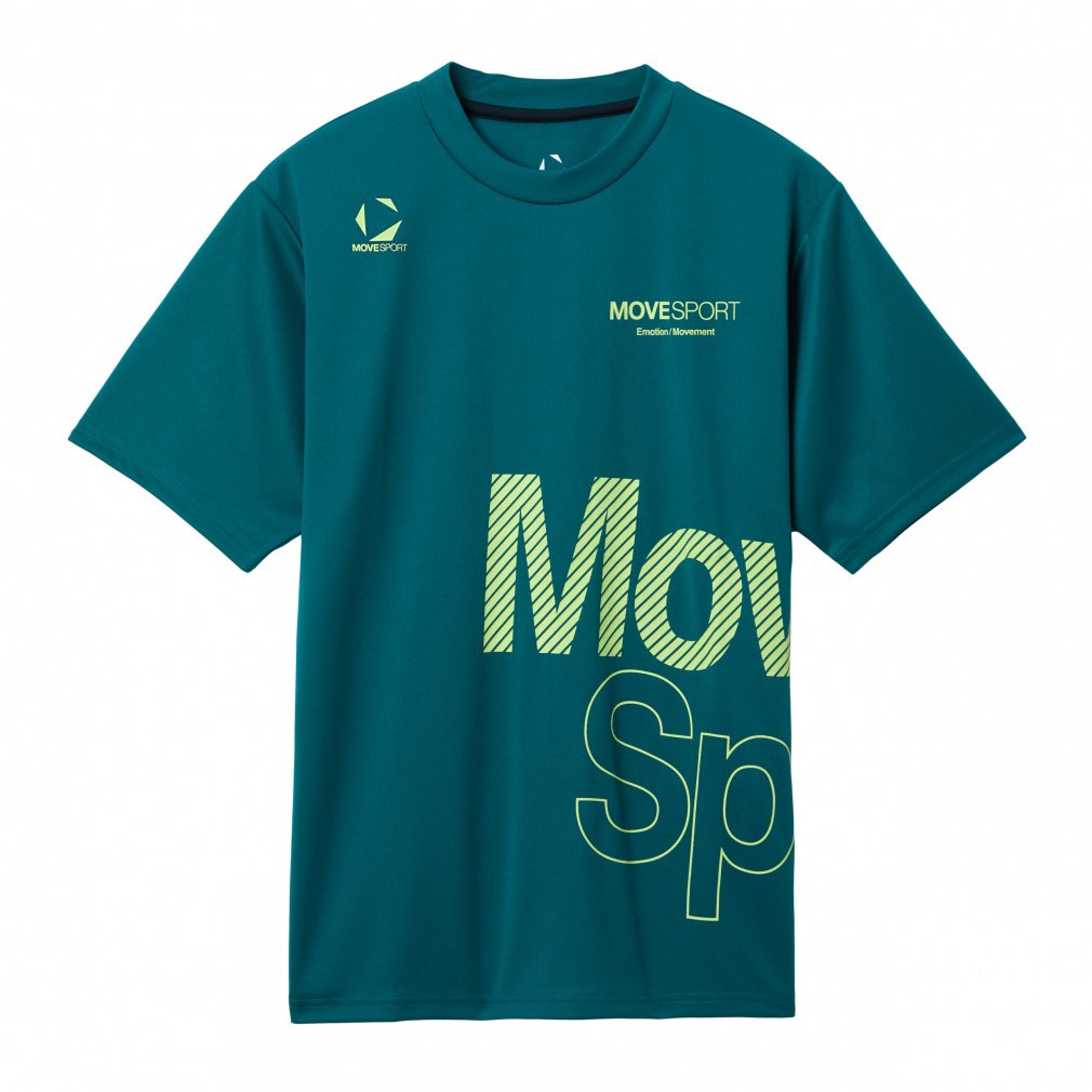 デサント メンズ 半袖 機能 Tシャツ ドライメッシュ ビックロゴ 半袖