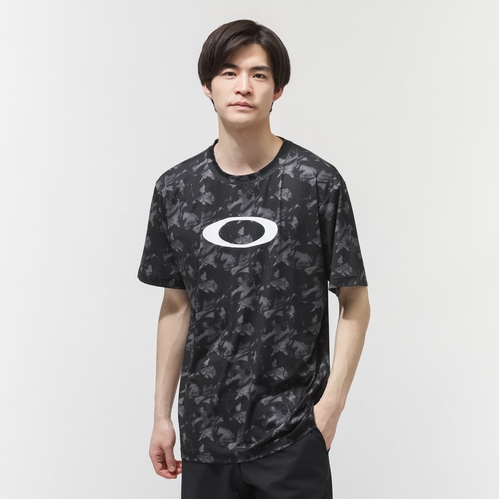 ENHANCE QDEVO SS TEE GRAPHIC 5.0(ブラック×ブラック-S)
