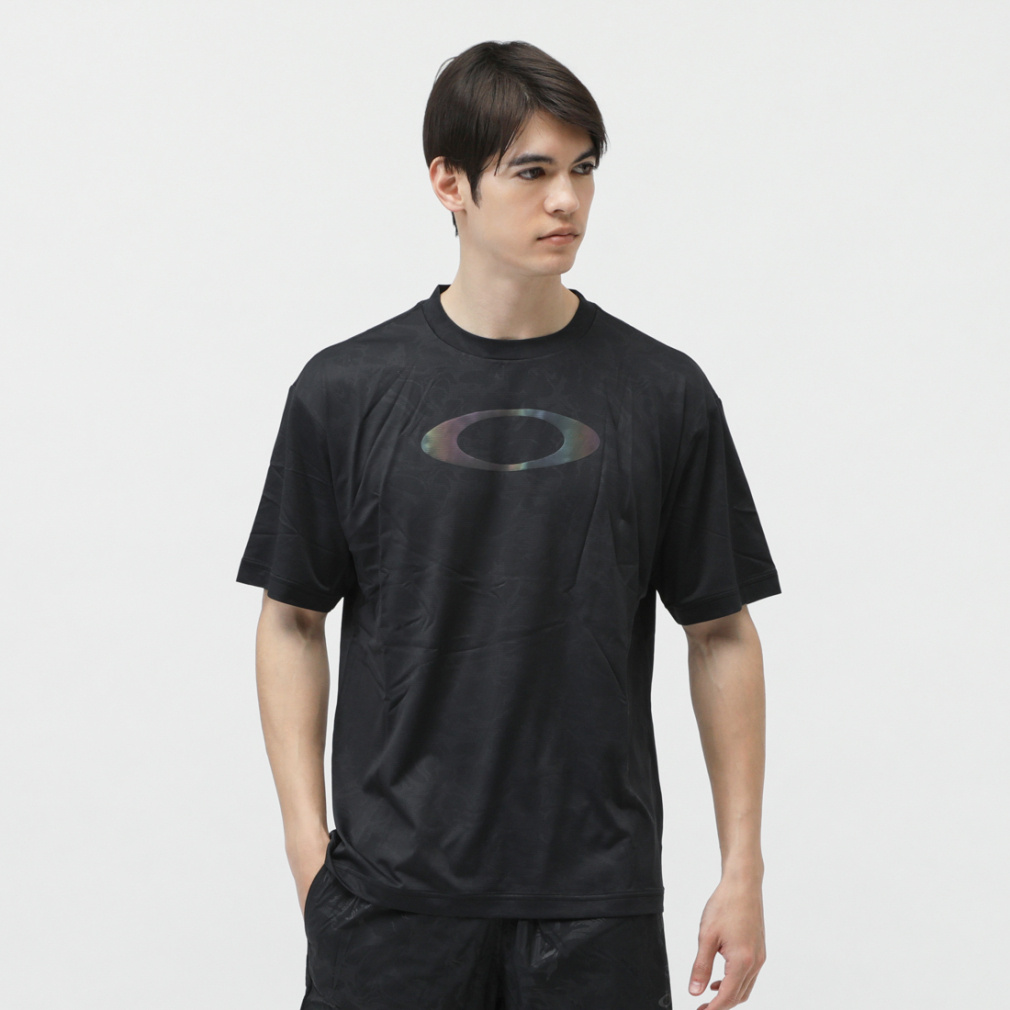 O-TECH COLD PERF SS O BARK TEE 1.0(ブラック×シルバー-S　メンズ)