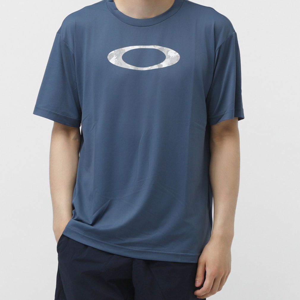 オークリー メンズ 半袖 機能 Tシャツ O-TECH COLD PERF SS O BARK TEE
