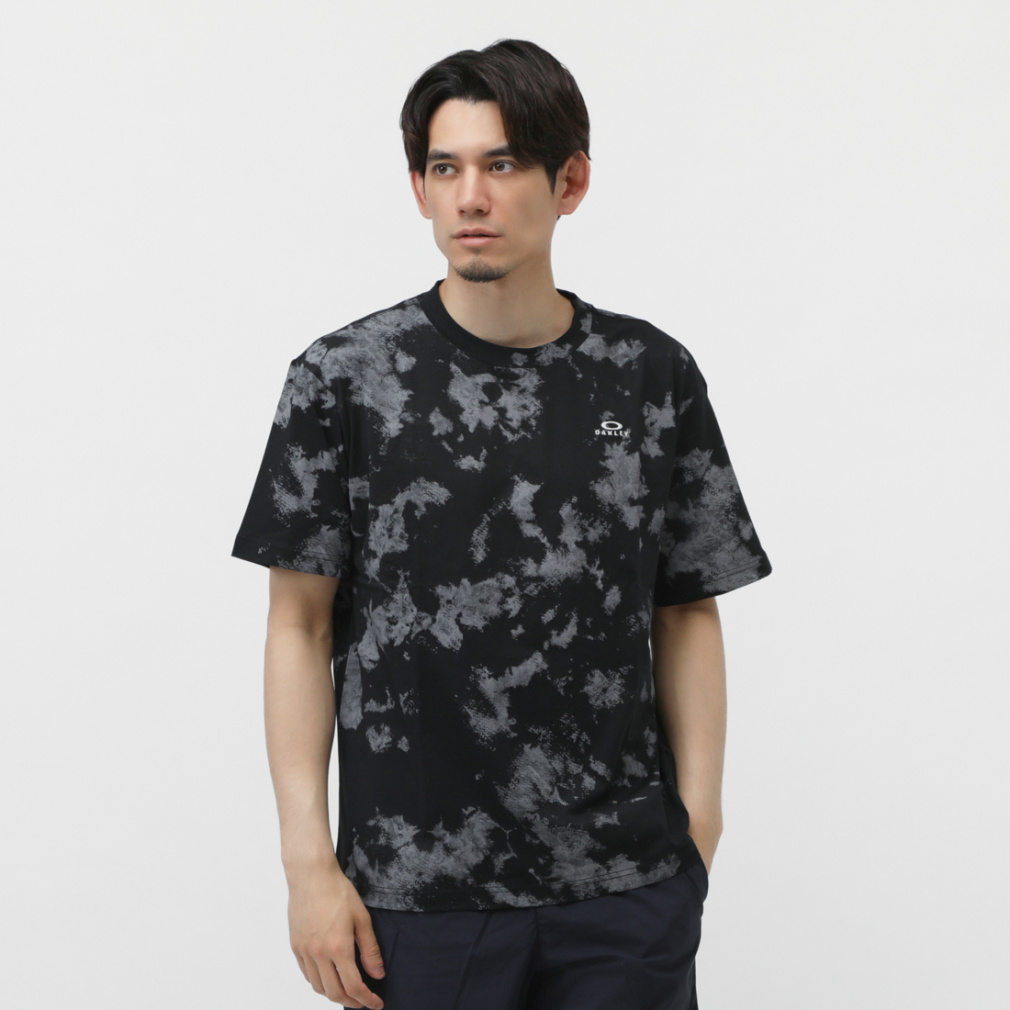 ENHANCE COOL COTTON TEE - GRAPHIC(ブラック-S)