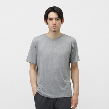 iCOOL 接触冷感UV Tシャツ(ライトグレー-3XL　メンズ)