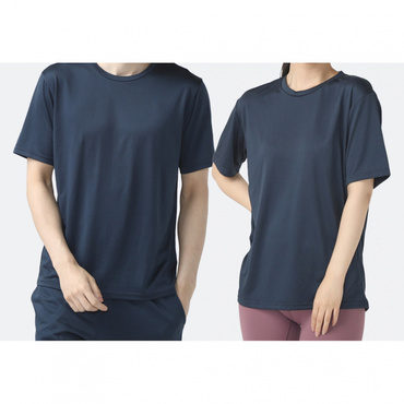 ドライUVカットTシャツ(ネイビー-3XL　メンズ)