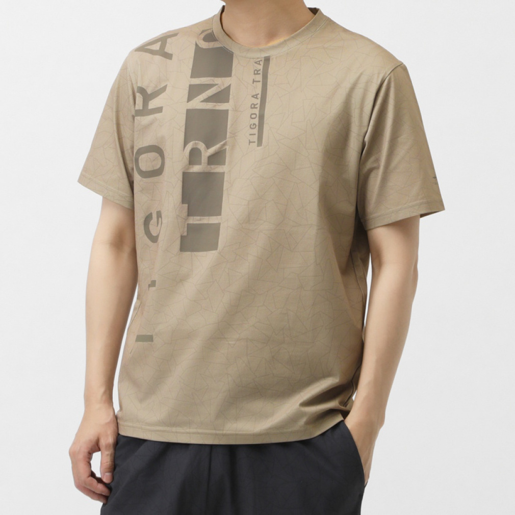 ティゴラ メンズ 半袖 機能 Tシャツ ドライメッシュTシャツ TR