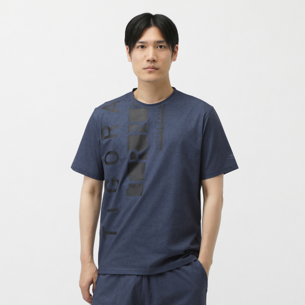 ティゴラ メンズ 半袖 機能 Tシャツ ドライメッシュTシャツ TR