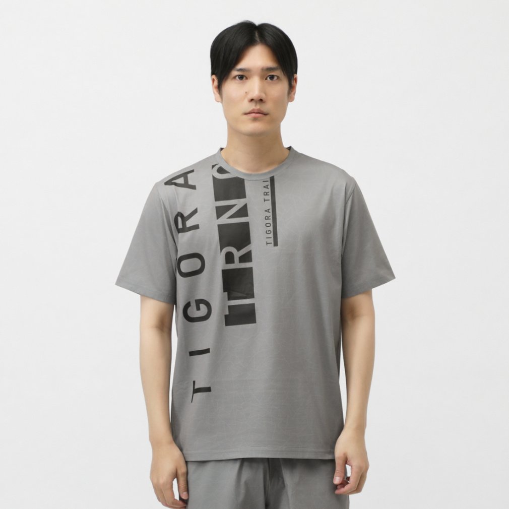 ティゴラ メンズ 半袖 機能 Tシャツ ドライメッシュTシャツ TR