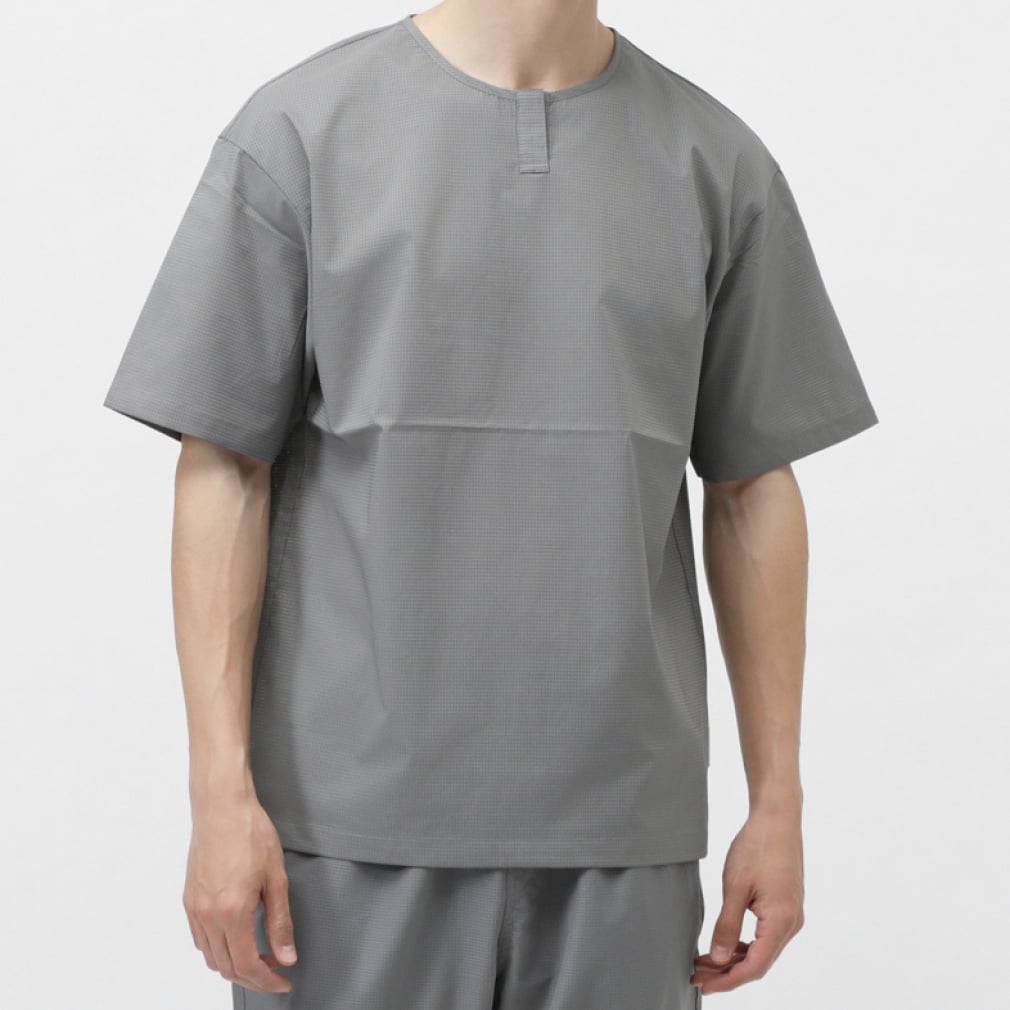半袖Tシャツ DotAir(R)使用(グレー-S)