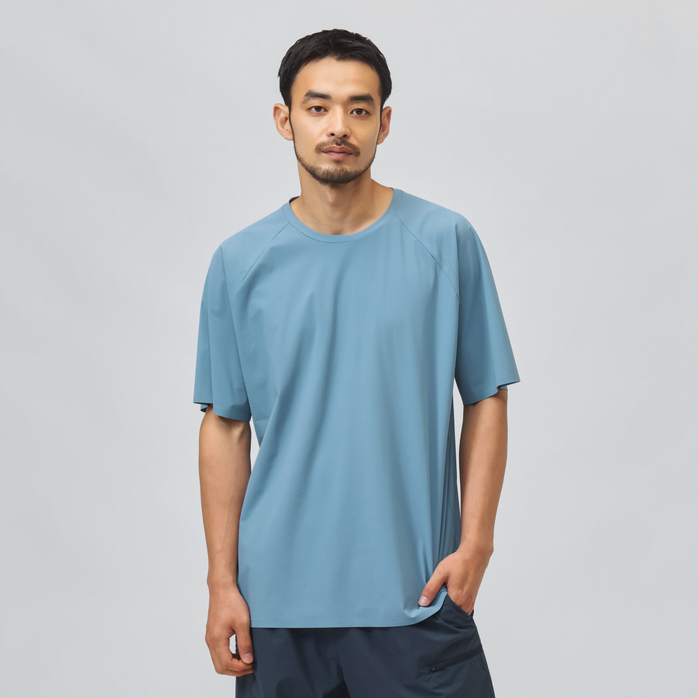 ティゴラ メンズ 半袖 機能 Tシャツ ドライユーティリティ半袖Tシャツ