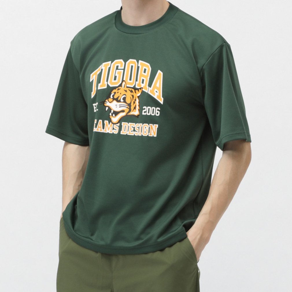 TIGORA by BEAMS DESIGN メンズ 半袖 機能 Tシャツ ドライメッシュ