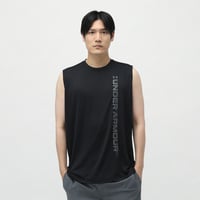 UAテック ワードマーク スリーブレス シャツ
