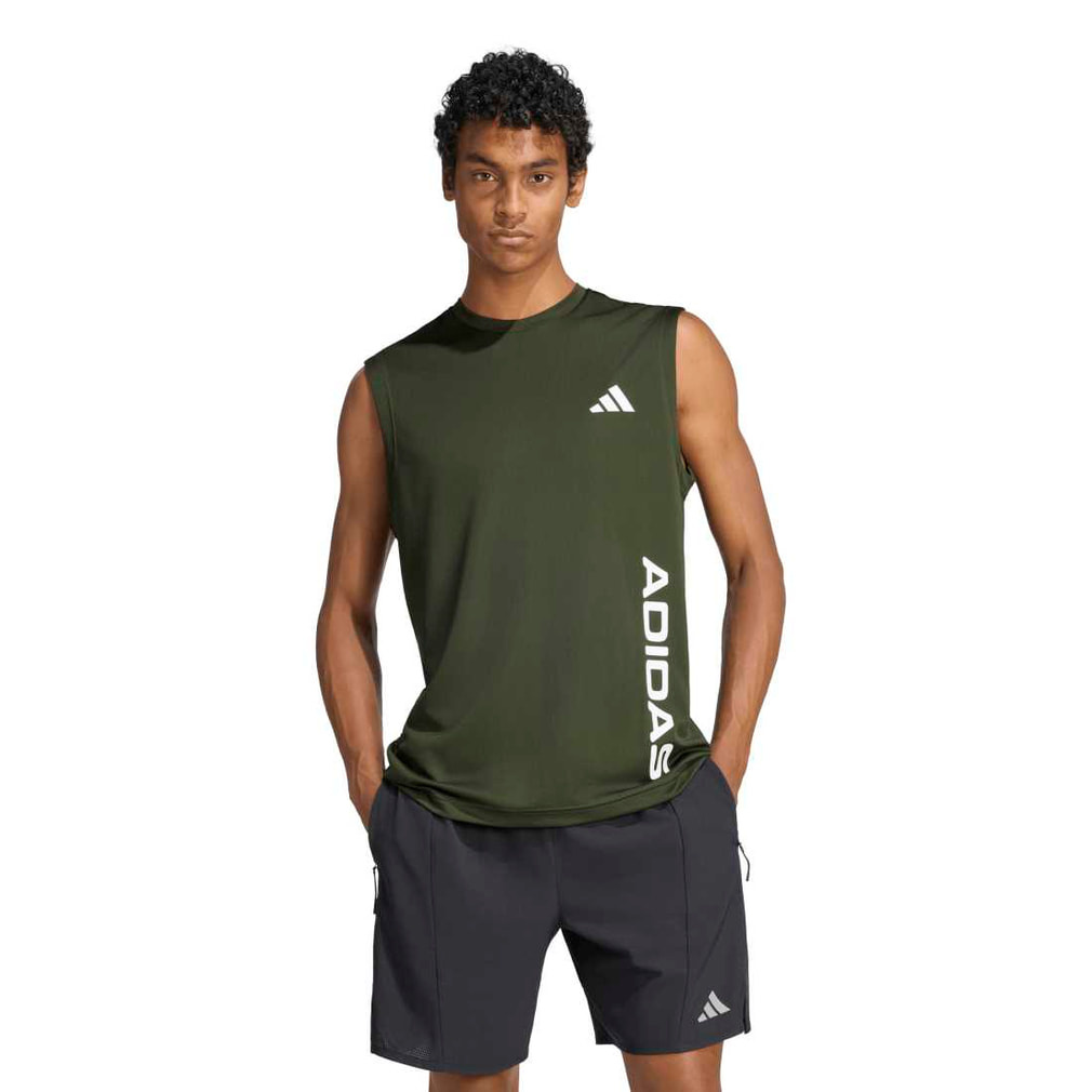 アディダス メンズ 機能 シャツ トレーニング用ノースリーブTシャツ