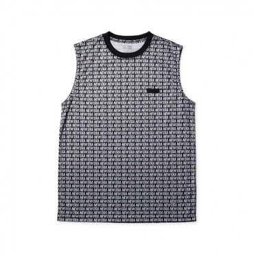 PA SL TECH TEE ALLOVER PT BLK