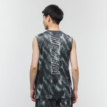 PA SL TECH TEE TIE-DYE BLK