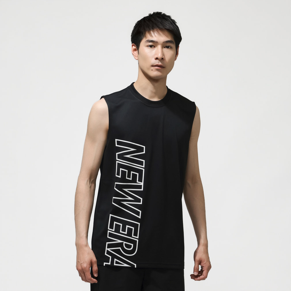 �j���[�G�� �����Y �m�[�X���[�u �@�\ �V���c PA SL TECH TEE VERTICAL BLK 14744545 BK �X�|�[�c�E�F�A �F �u���b�N NEW ERA