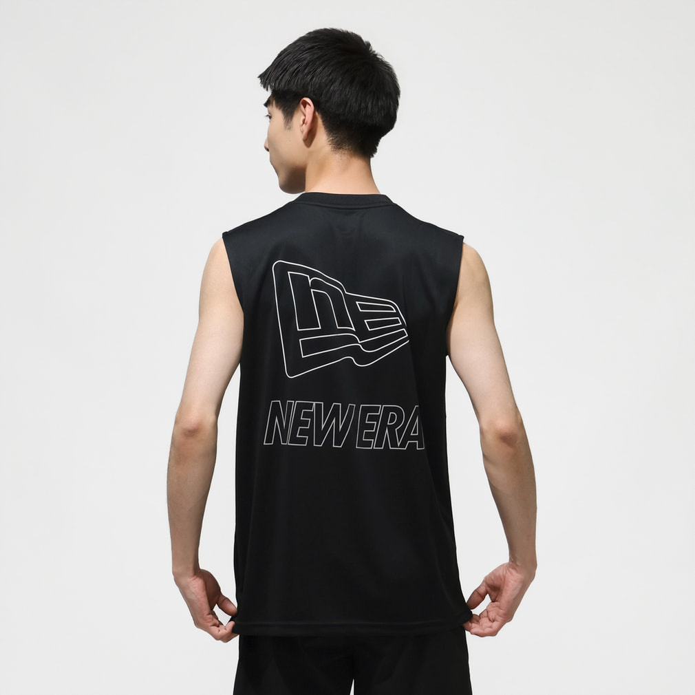 �j���[�G�� �����Y �m�[�X���[�u �@�\ �V���c PA SL TECH TEE FandW BLK 14744554 BK �X�|�[�c�E�F�A �F �u���b�N NEW ERA