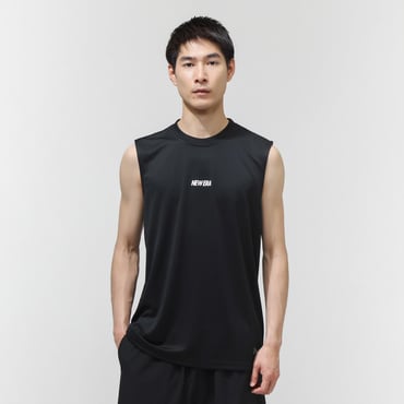 PA SL TECH TEE OVERLAP LOGO BLK