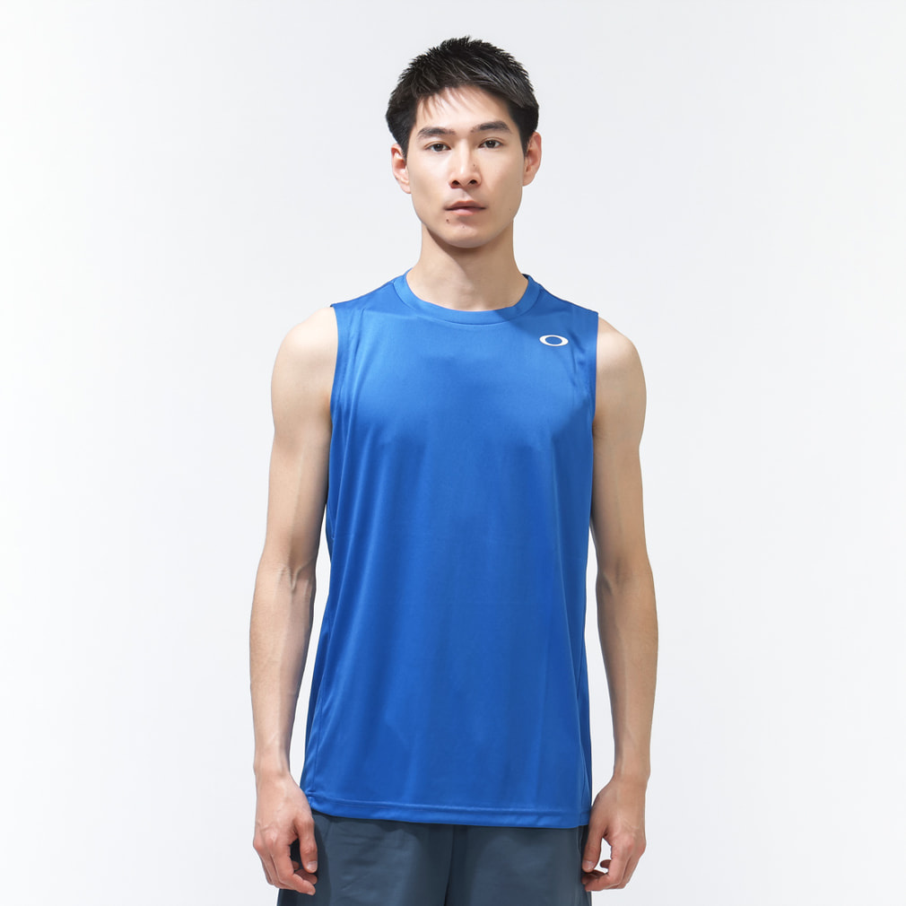 FOUNDATIONAL TECH NS CREW 1.0(ブルー-S)