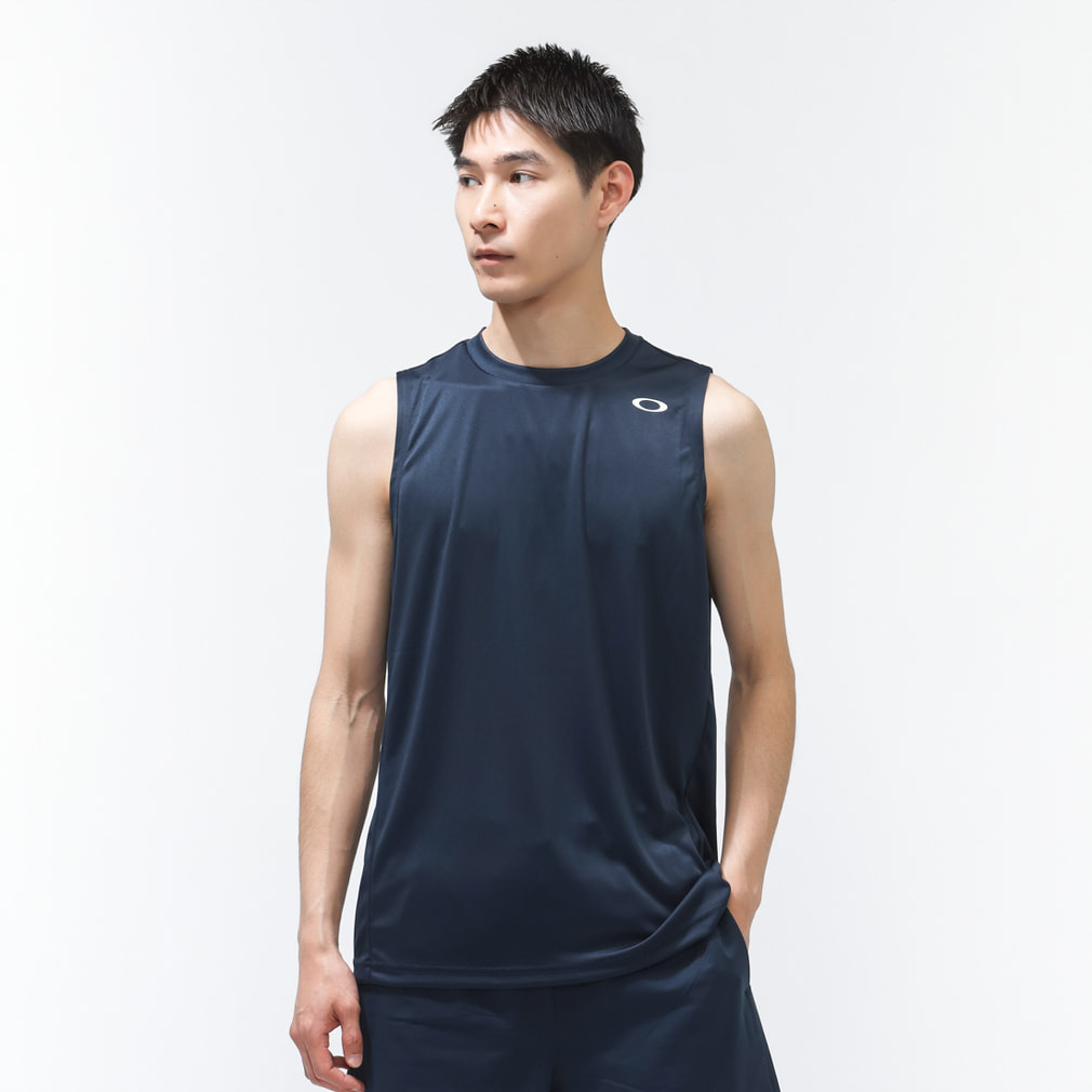 FOUNDATIONAL TECH NS CREW 1.0(ネイビー-S)