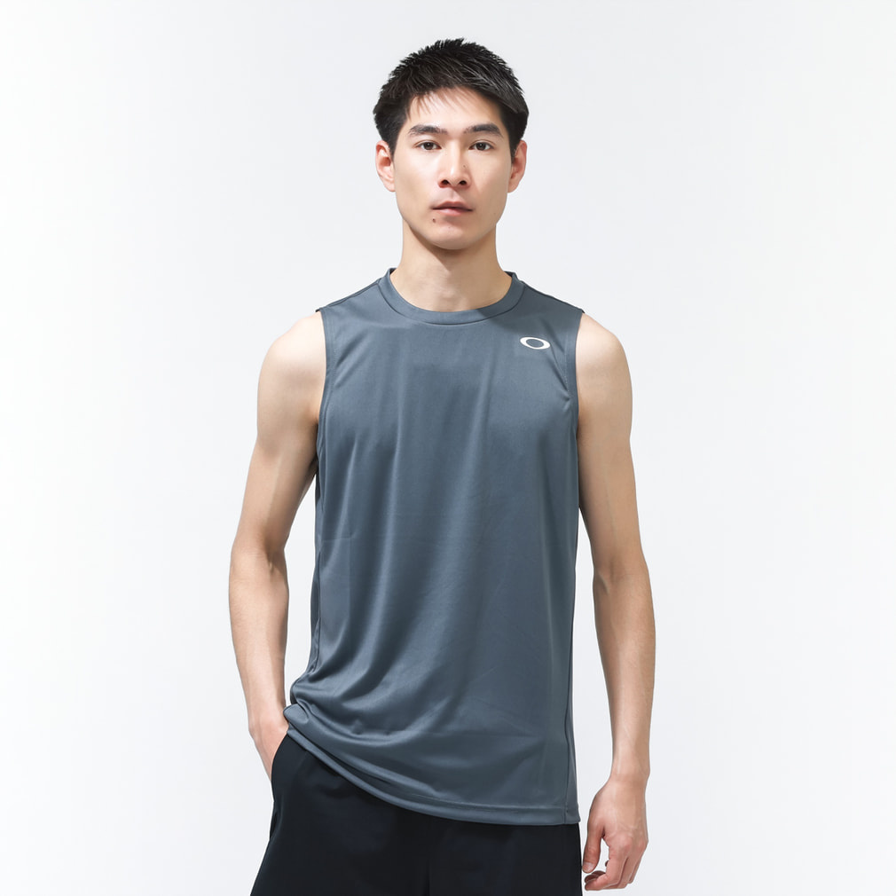 FOUNDATIONAL TECH NS CREW 1.0(グレー-S)