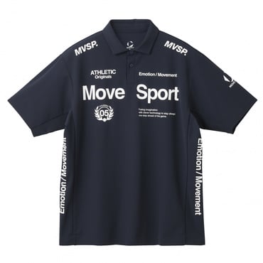 オーセンティック SUNSCREEN ミニ鹿の子 ポロシャツ