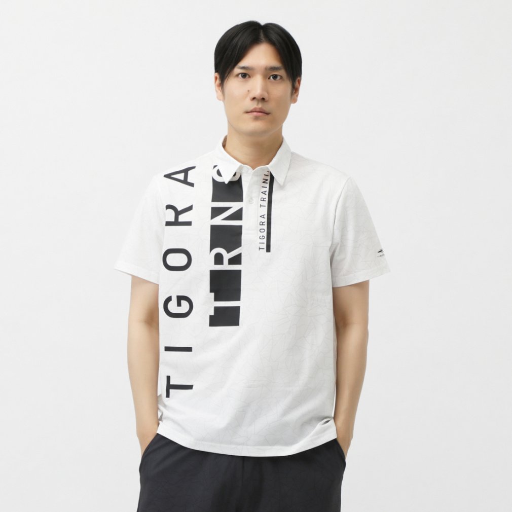 ドライメッシュポロシャツ(ホワイト-S)