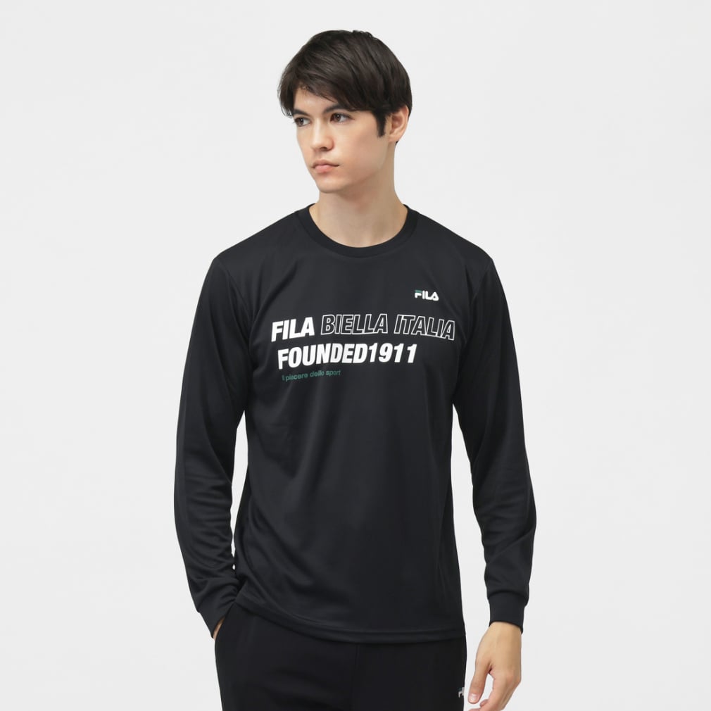 機能Tシャツ(ブラック-S)