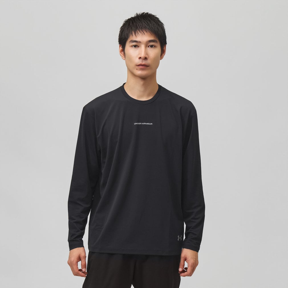 アンダーアーマー メンズ 長袖 機能 Tシャツ UAストレッチ