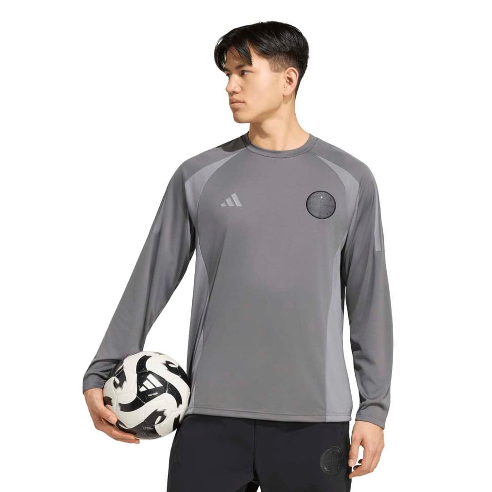 アディダス メンズ 長袖 機能 Tシャツ T.S.U.F.C. ルーズフィット 長袖