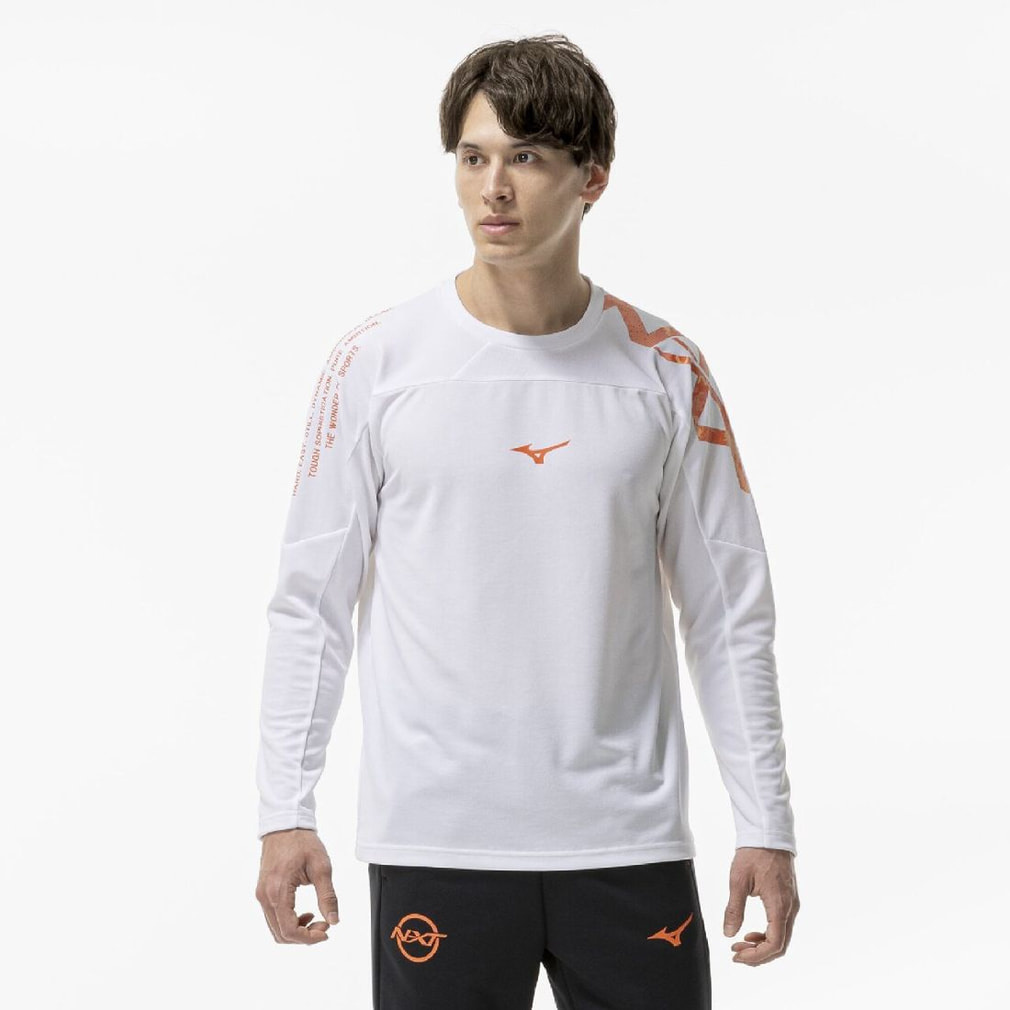ミズノ メンズ 長袖 機能 Tシャツ N-XT 長袖Tシャツ 32JAD740 スポーツ